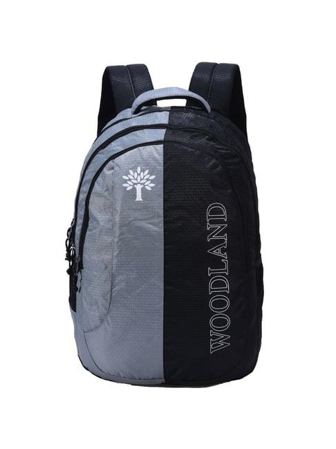 woodland-28.73-ltrs-grey-&-black-medium-laptop-backpack