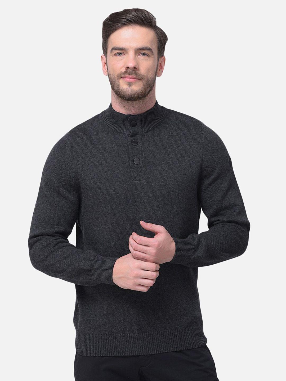woodland-men-cotton-charcoal-pullover
