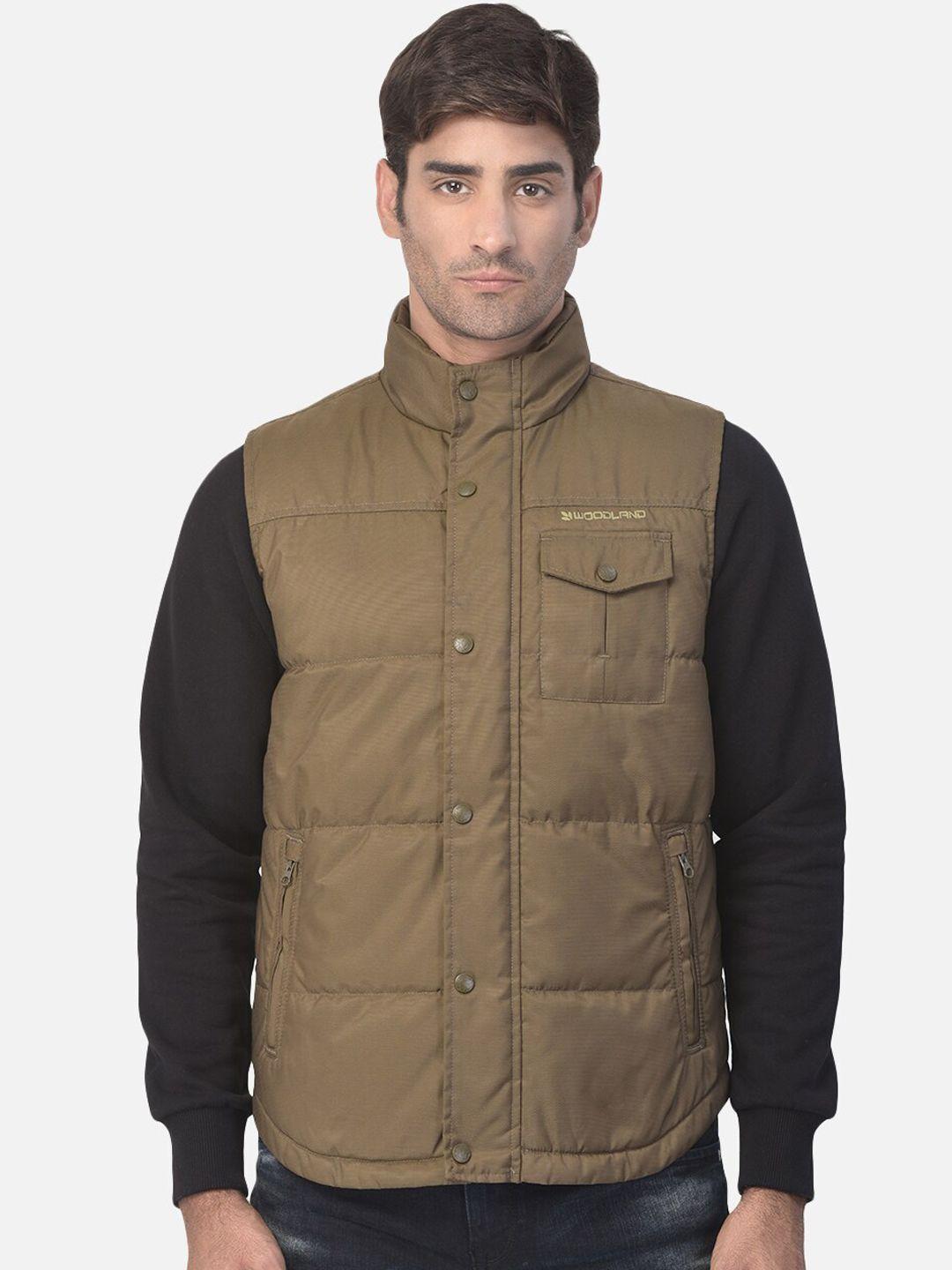 woodland-men-gold-toned-water-resistant-padded-jacket