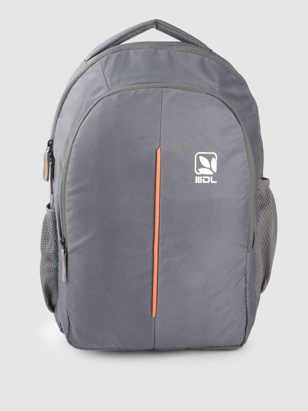 woodland-men-grey-solid-backpack