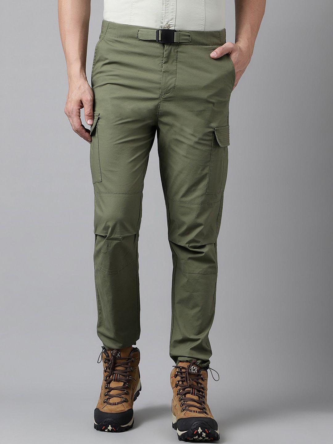 woodland men mid-rise cargo trousers