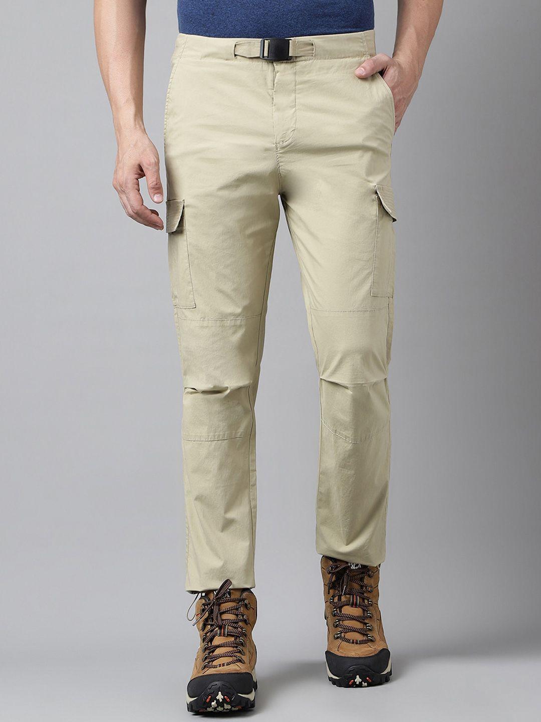 woodland men mid-rise cargos trousers