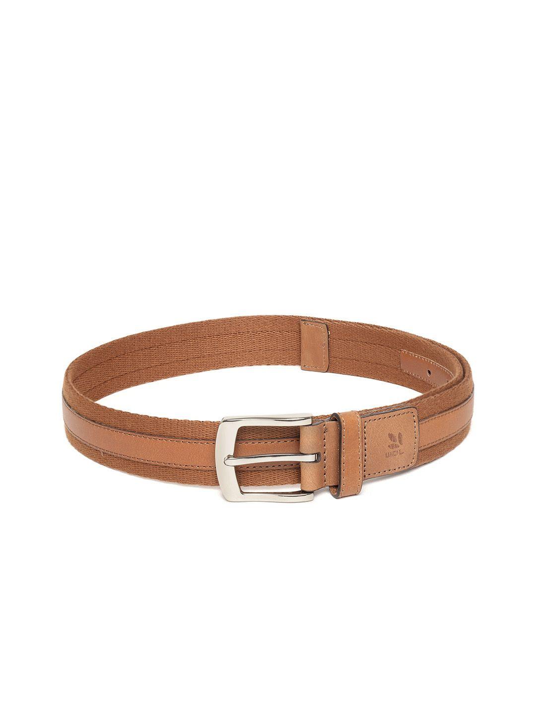 woodland-men-tan-brown-textured-leather-belt