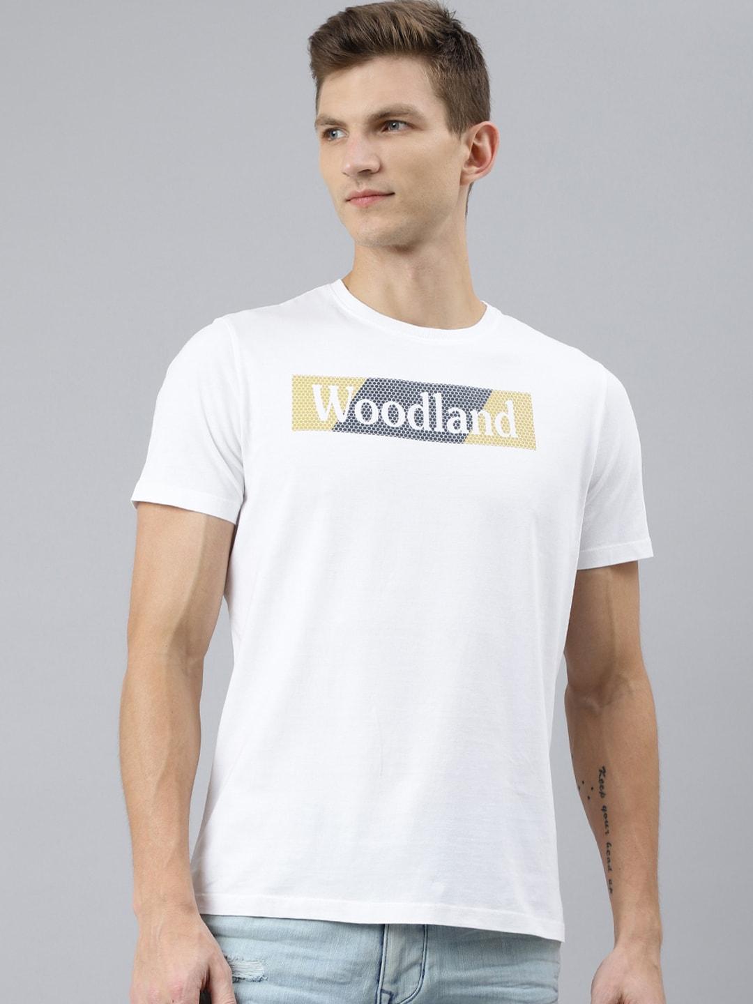 woodland-men-white-typography-printed-applique-t-shirt
