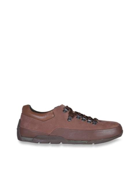 woodland men's rust casual sneakers