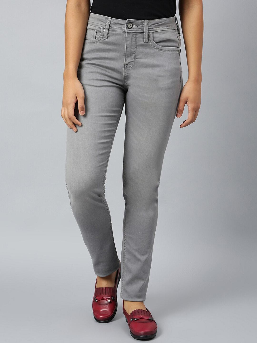 woodland-women-grey-light-fade-stretchable-jeans
