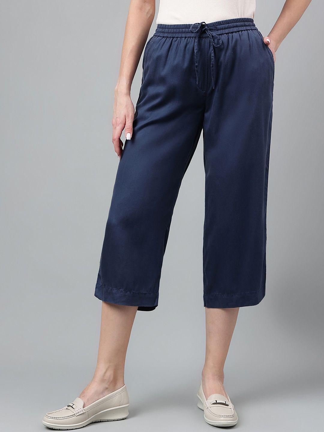 woodland women low-rise culottes trousers