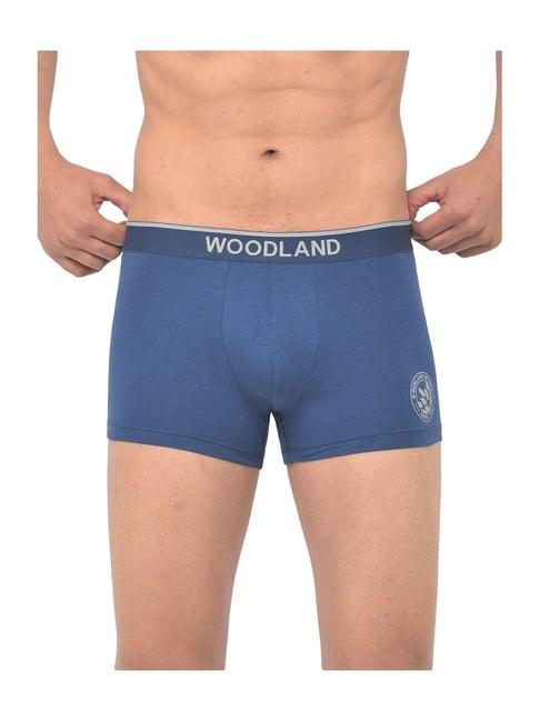 woodland blue solid trunks