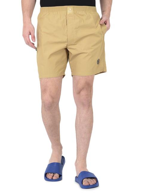 woodland khaki nightwear shorts