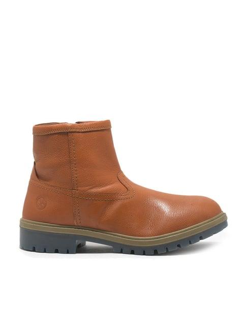 woodland men's brown casual boots