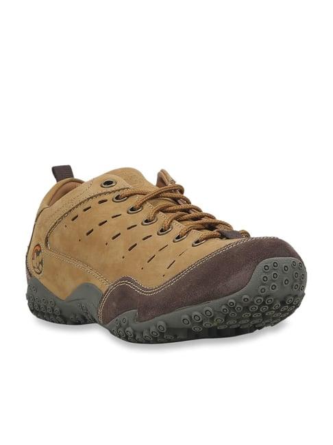 woodland men's camel casual shoes