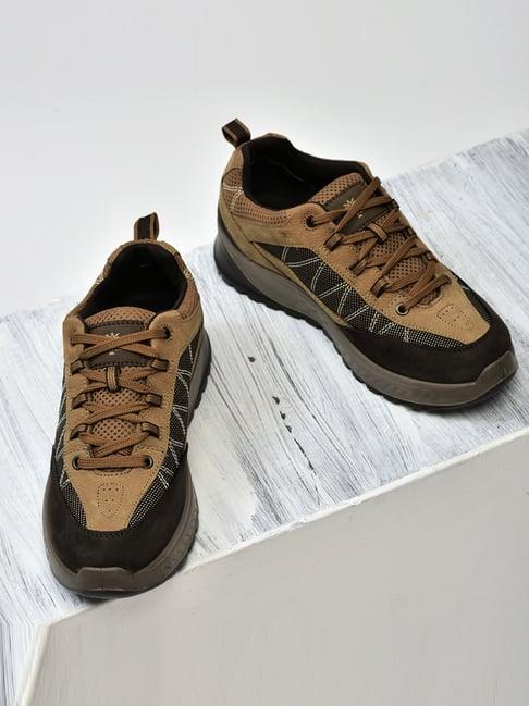 woodland men's camel casual sneakers