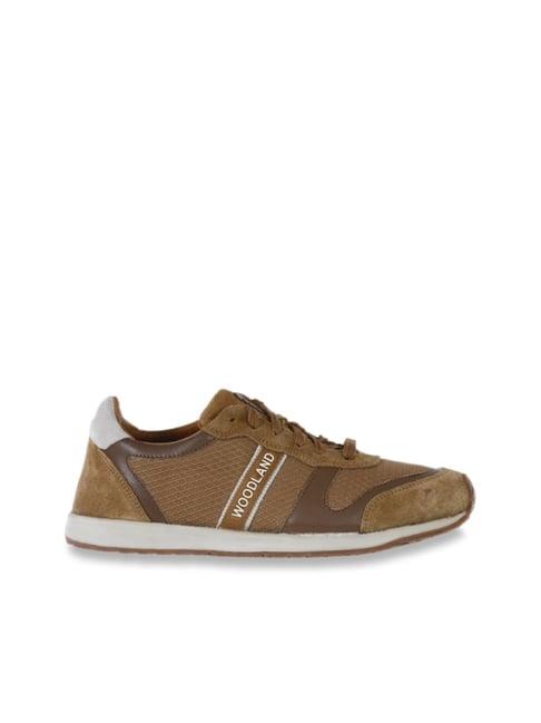 woodland men's camel casual sneakers