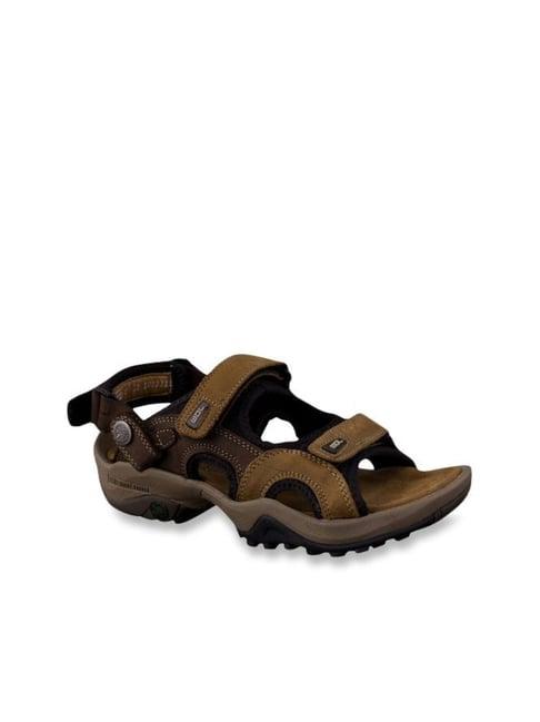 woodland men's copper floater sandals