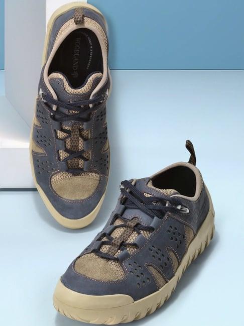 woodland men's denim casual sneakers