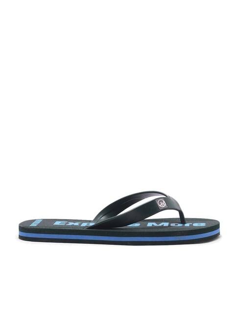 woodland men's green flip flops