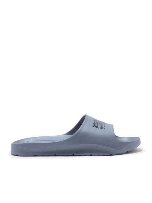 woodland men's grey slides