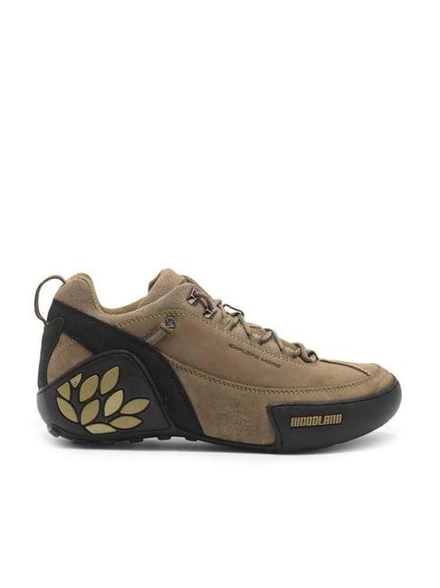 woodland men's khaki casual sneakers