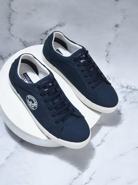 woodland men's navy casual sneakers