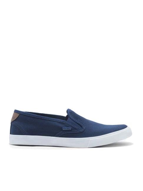 woodland men's navy plimsolls