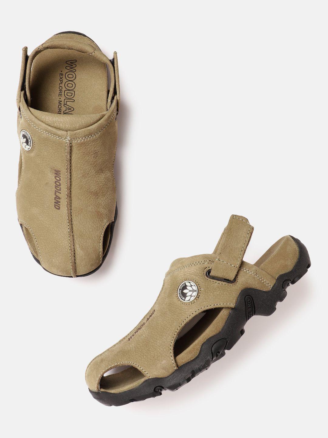 woodland men leather clogs