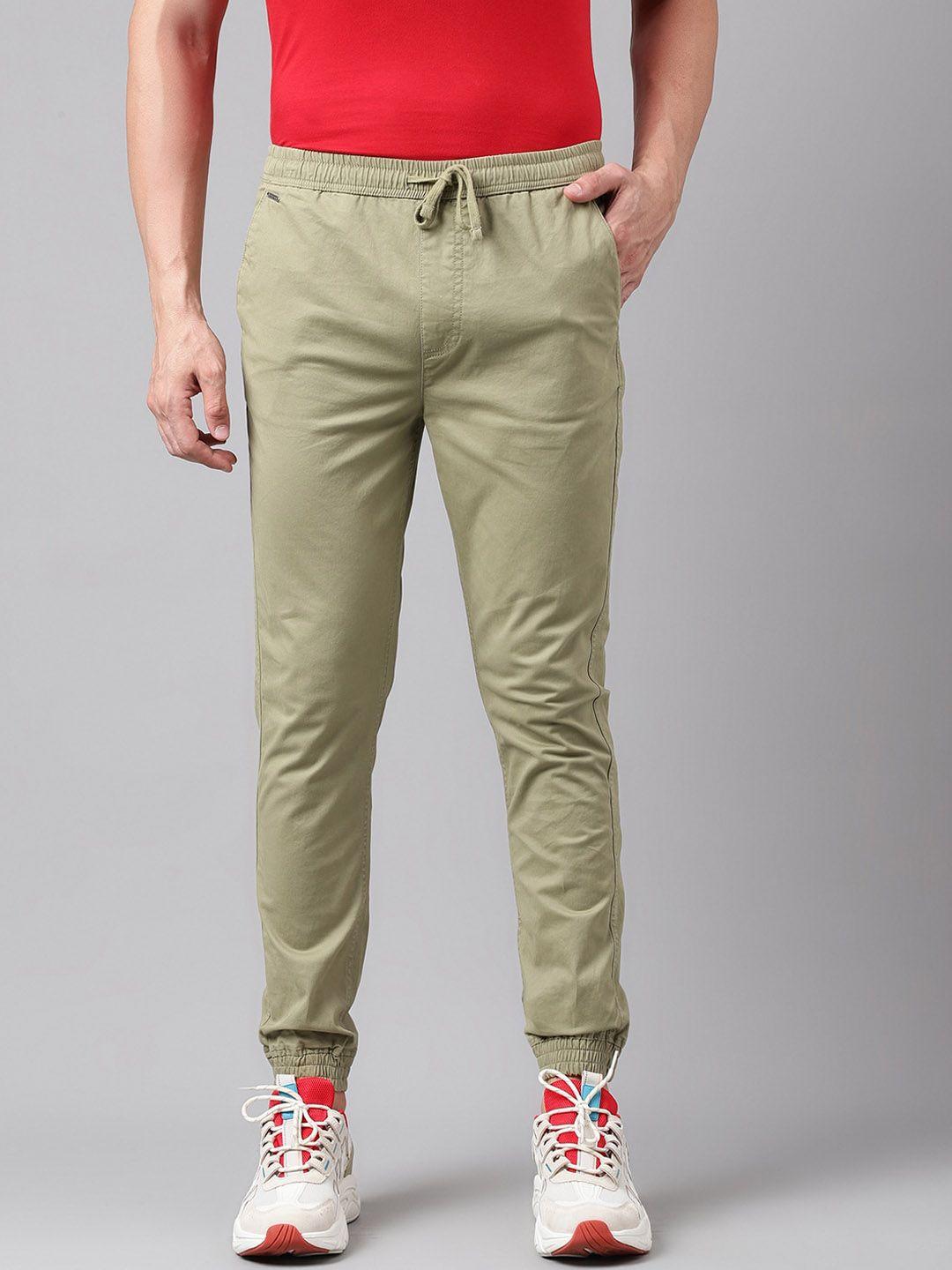 woodland men low-rise joggers