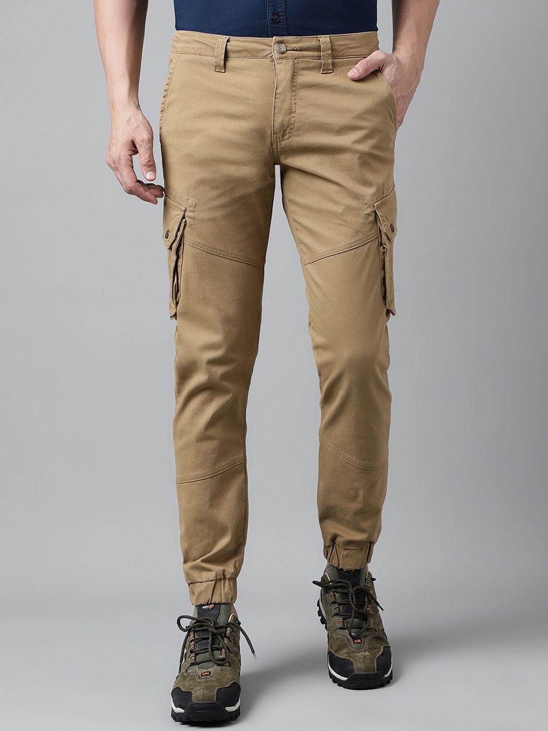 woodland men mid-rise cargos trousers