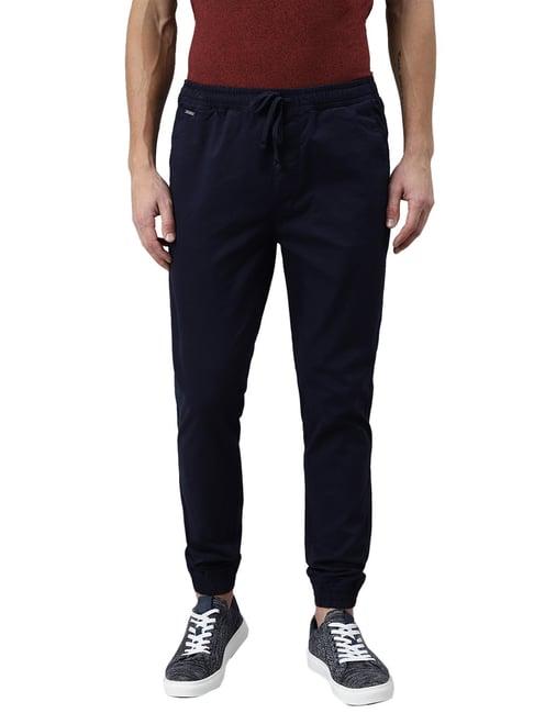 woodland navy regular fit joggers