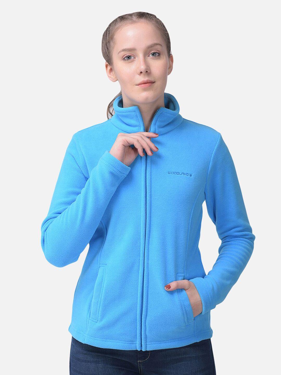 woodland women blue sweatshirt