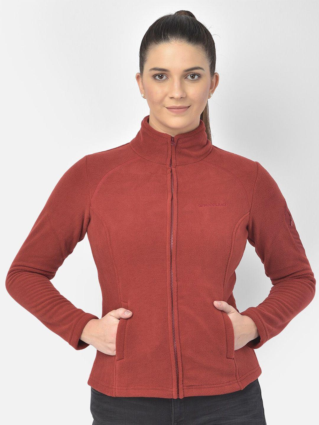 woodland women red sweatshirt