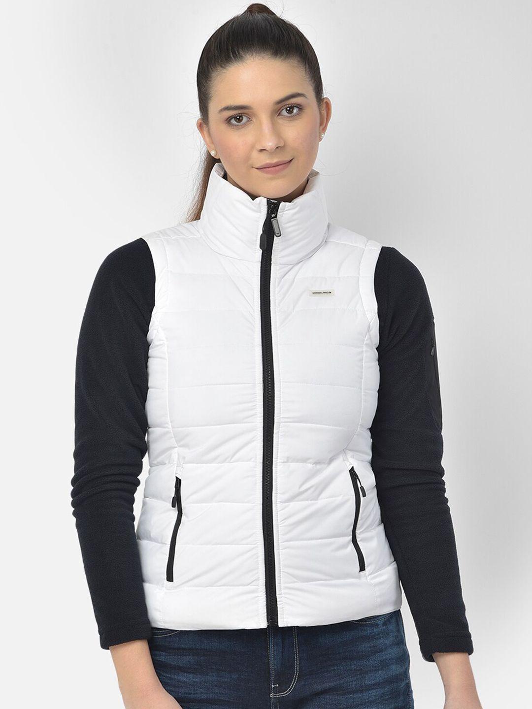 woodland women white water resistant puffer jacket