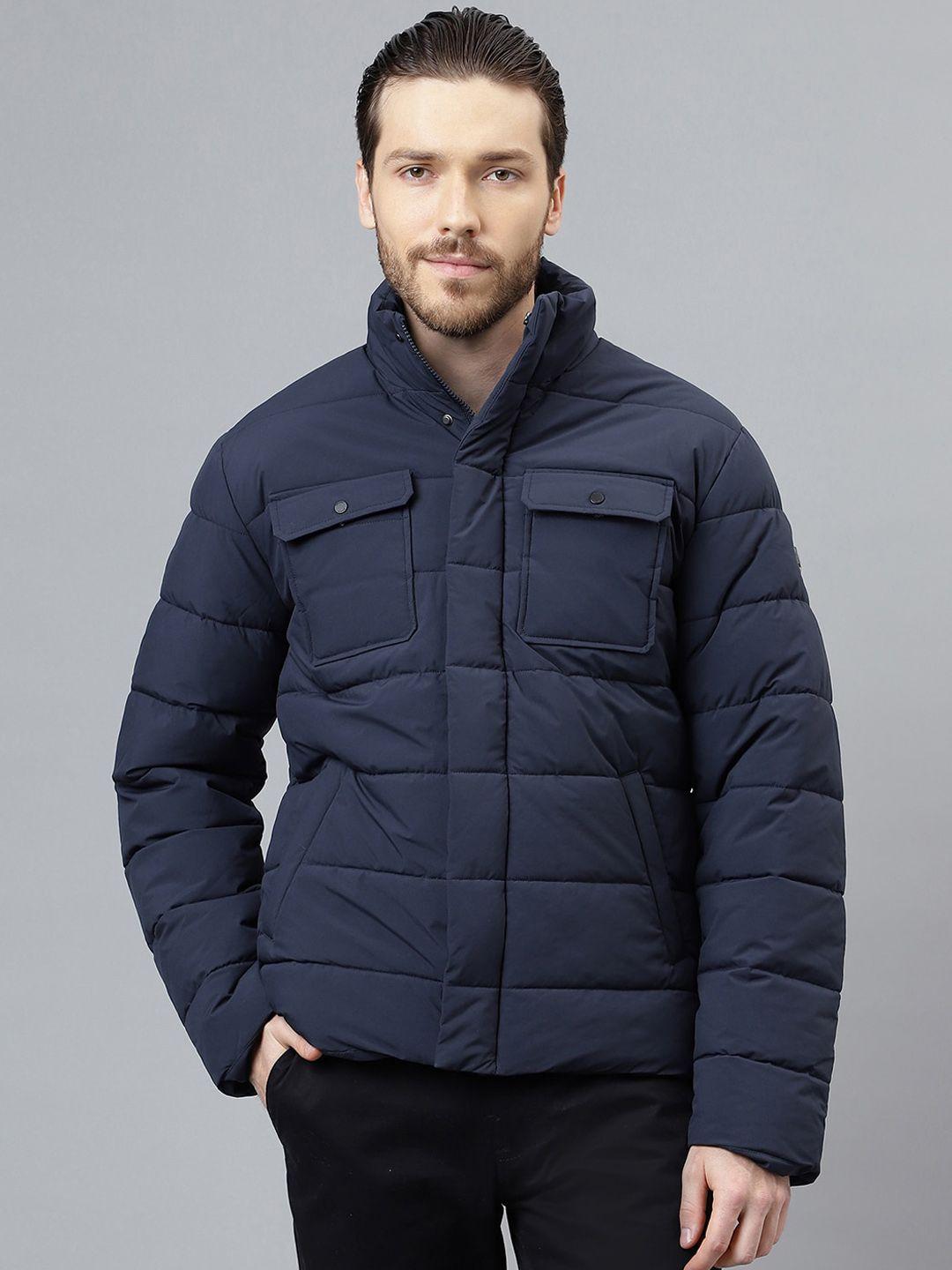 woods stand collar padded jacket
