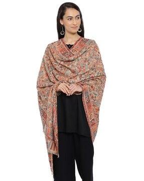 woolen kaani woven shawl