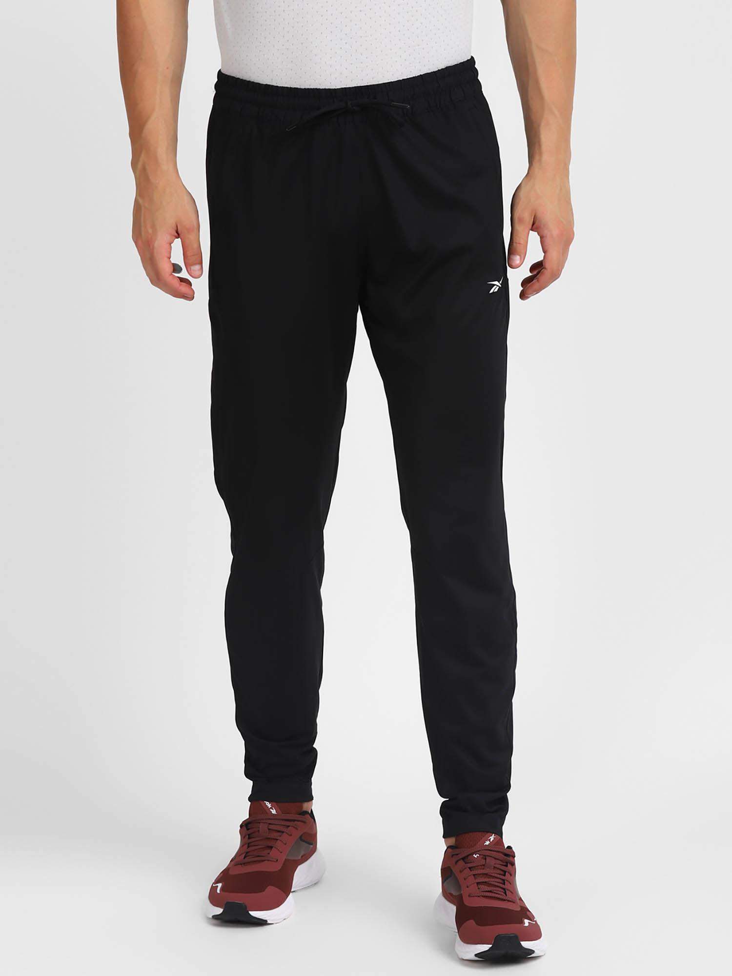 wor knit track pant black training track pant