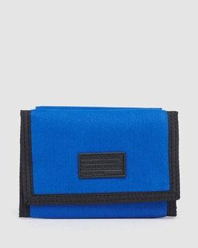 workwear velcro tri-fold wallet