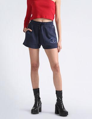 worldwide relaxed fit sweat shorts