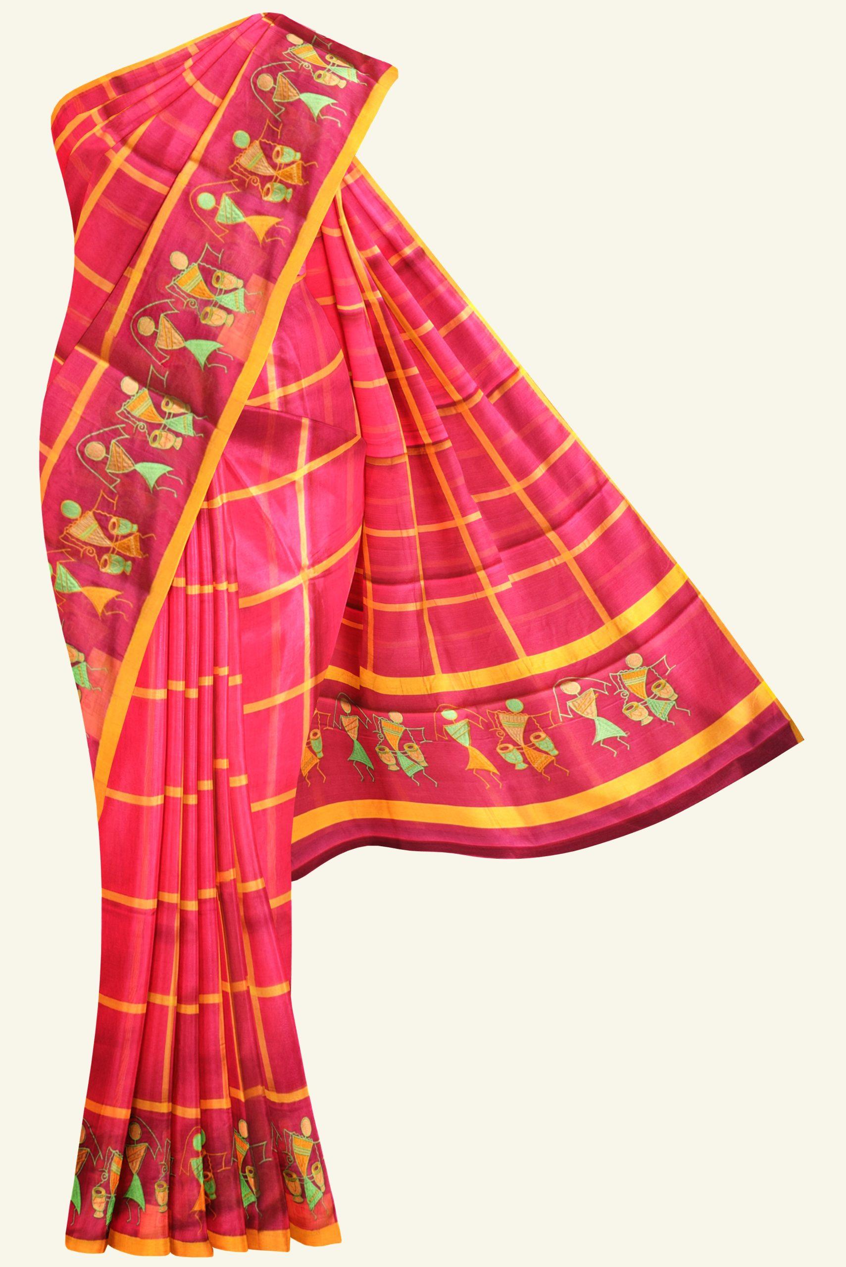 worli handloom silk cotton