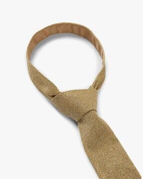 woven recycled polyester tie
