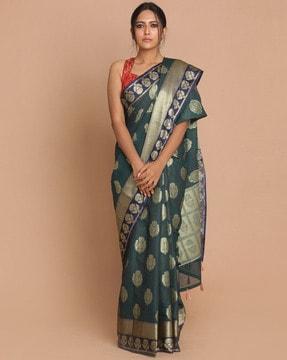 woven banarasi saree