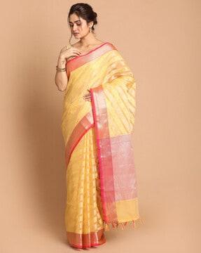 woven banarasi saree