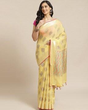 woven banarasi saree