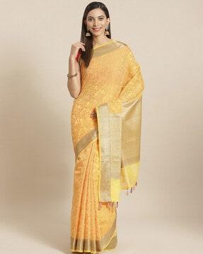 woven banarasi saree