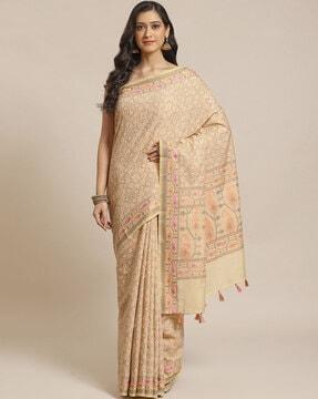 woven banarasi saree