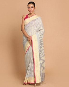 woven banarasi saree