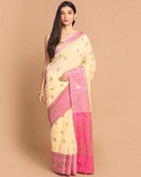 woven banarasi saree