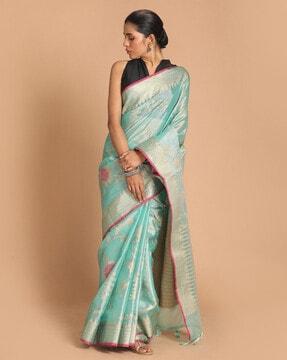 woven banarasi saree