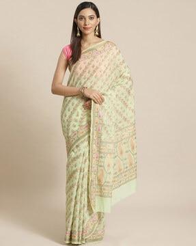 woven banarasi saree