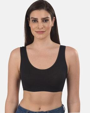 woven beginner's bra