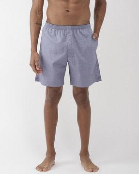 woven boxers with insert pockets