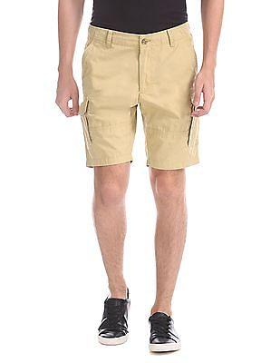 woven cargo shorts